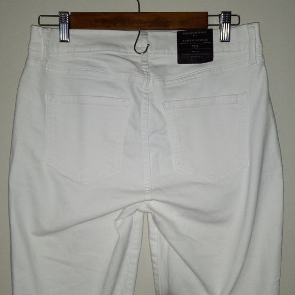Banana Republic White Women's Jeans - Picture 4 of 14